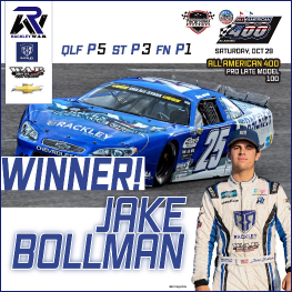 Jake Bollman Winner